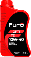 Моторное масло Furo Opti TD 10W40 / 10W40FR016 (900мл) - 
