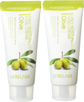 Крем для рук Lebelage Daily Moisturizing Olive (2x100мл) - 