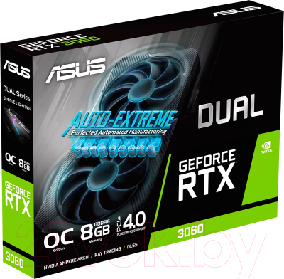 Видеокарта Asus Dual GeForce RTX 3060 OC Edition 8GB GDDR6 (DUAL-RTX3060-O8G)