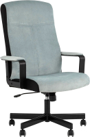 Кресло офисное TopChairs ST-Domingo (серо-голубой Light-28) - 