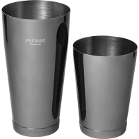 Шейкер для бара Probar Premium Pure с утяжелителями MST001B (черный) - 
