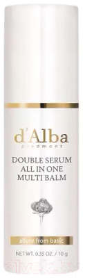 Бальзам для лица d'Alba Double Serum All In One Multi Balm (10гр)
