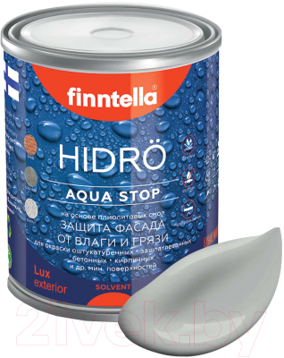 Краска Finntella Hidro Joki / F-14-1-1-FL060 (900мл, серый)