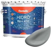 Краска Finntella Hidro Tiina / F-14-1-3-FL058 (2.7л, темно-серый) - 