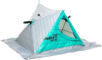 Палатка для животных Helios Delta Комфорт игрушка двускатная / 226881 (бирюзовый/серый) - 