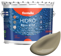 Краска Finntella Hidro Ruskea Khaki / F-14-1-3-FL086 (2.7л, коричневый хаки) - 
