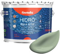 Краска Finntella Hidro Pastellivihrea / F-14-1-3-FL042 (2.7л, светло-зеленый хаки) - 