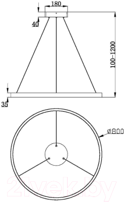 Потолочный светильник Maytoni Rim MOD058PL-L42W3K