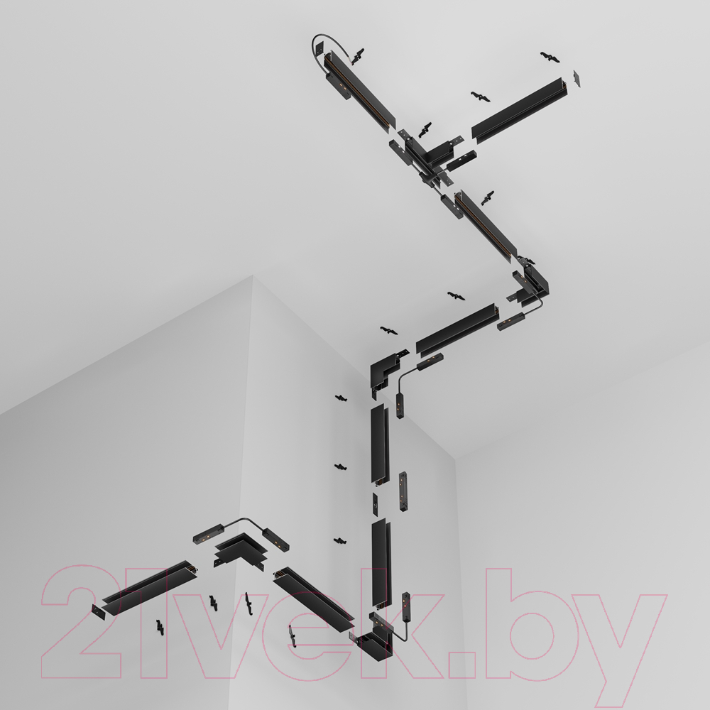 Шинопровод Maytoni Busbar Trunkings Exility TRX034-411B (черный) — фото 3