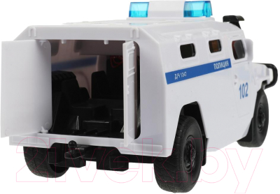 Автомобиль игрушечный Технопарк АМН ВПК-233114 Полиция / TIGRBLACK-22PLPOL-WH