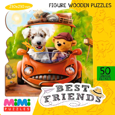 Пазл Нескучные игры Best Friends / 8418