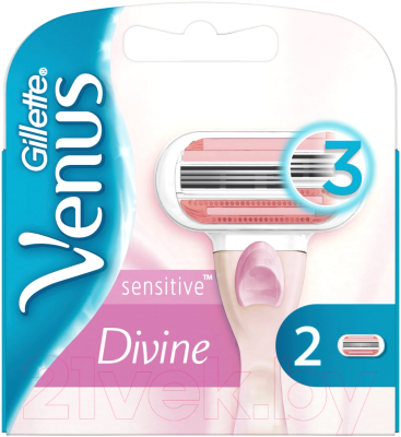 Набор сменных кассет Gillette Venus Divine Sensitive (2шт)