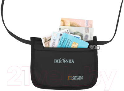 Портмоне Tatonka Skin Id Pocket Rifd B / 2902.040 (черный)