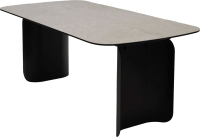 Обеденный стол M-City Nord 200 TL-102 / 626M04966 (испанская керамика/черный) - 