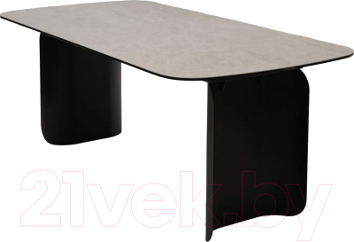 Обеденный стол M-City Nord 200 TL-102 / 626M04966 (испанская керамика/черный)