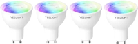 Набор умных ламп Yeelight GU10 Smart Bulb Multicolor / YGYC0120004WTEU (4шт) - 