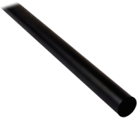 Труба для карниза Lm Decor Гладкая 25мм 2.4м (черный матовый) - 