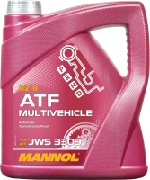 Трансмиссионное масло Mannol ATF Multivehicle OEM JWS 3309 / MN8218-4 (4л) - 