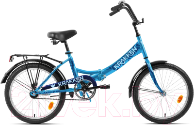 Велосипед Krakken Krabs 1.0 20 2023 (12.8, синий)