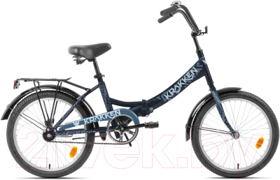 Велосипед Krakken Krabs 1.0 20 2023 (12.8, черный)