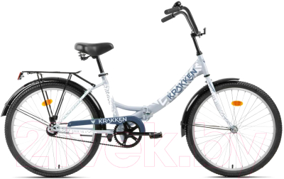 Велосипед Krakken Krabs 1.0 24 2023 (13.8, серый)