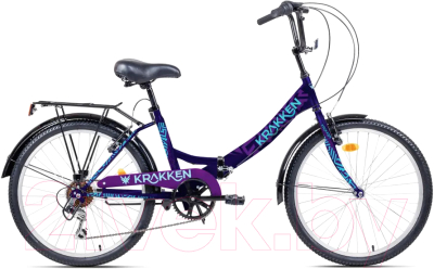 Велосипед Krakken Krabs 2.0 24 2023 (13.8, синий)