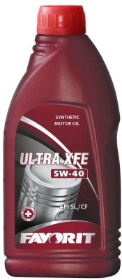 Моторное масло Favorit Ultra XFE 5W40 API SL/CF / 99736 (1л)