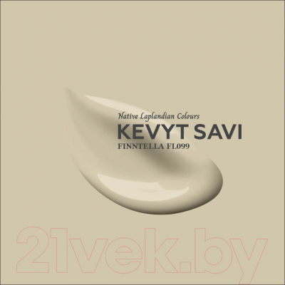 Краска Finntella Hidro Kevyt Savi / F-14-1-1-FL099 (900мл, бежевый)