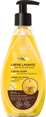 Мыло жидкое Sairo Gold Exclusive Fragrance Liquid Soap (500мл) - 