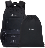 Школьный рюкзак Torber Class X / T2602-23-BLK-W (черный) - 