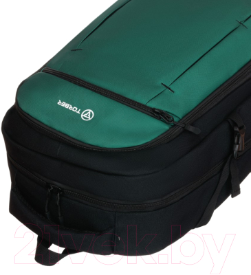 Школьный рюкзак Torber Class X / T9355-23-Bl (черный/зеленый)