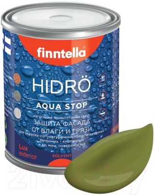 Краска Finntella Hidro Ruoho / F-14-1-1-FL030 (900мл, травяной зеленый)