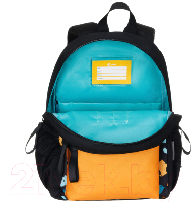 Школьный рюкзак Torber Class X Mini / T1801-23-Bl-Y (черный/желтый)