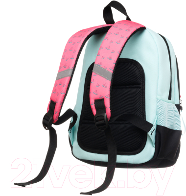 Школьный рюкзак Torber Class X Mini / T1801-23-Pin (розовый/зеленый)
