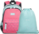 Школьный рюкзак Torber Class X Mini / T1801-23-Pin (розовый/зеленый) - 