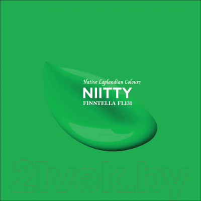 Краска Finntella Hidro Niitty / F-14-1-9-FL131 (9л, луговой зеленый)