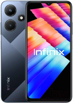 Смартфон Infinix Hot 30i 4GB/128GB / X669D (зеркально-черный)