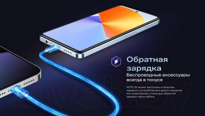 Смартфон Infinix Note 30 8GB/256GB / X6833B (межзвездный синий)