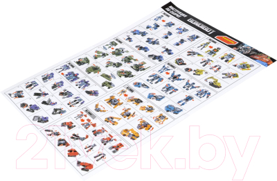 Изображение товара Робот-трансформер Bondibon Bondibot Автокран / ВВ6056 (оранжевый)