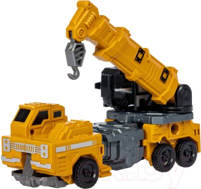Изображение товара Робот-трансформер Bondibon Bondibot Автокран / ВВ6056 (оранжевый)