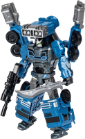 Робот-трансформер Bondibon Bondibot Автобетоносмеситель / ВВ6055 (синий) - 