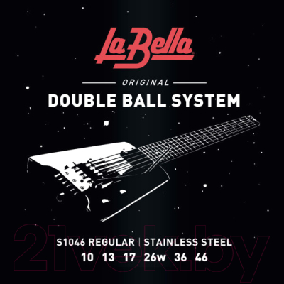 Струны для электрогитары La Bella S1046