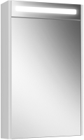 Шкаф с зеркалом для ванной Belux Неман ВШ 50 (1, белый глянцевый) - 