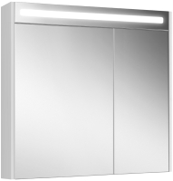 Шкаф с зеркалом для ванной Belux Неман ВШ 85 (1, белый глянцевый) - 
