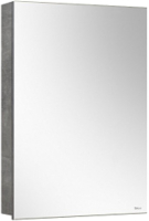 Шкаф с зеркалом для ванной Belux Стокгольм ВШ 40 (31, бетон чикаго светло-серый) - 