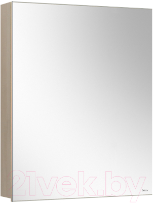 Шкаф с зеркалом для ванной Belux Стокгольм ВШ 60 (183, акация лэйкленд светлая)
