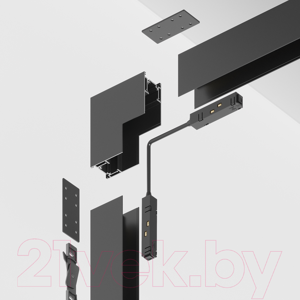 Коннектор для шинопровода Maytoni Accessories For Tracks Gravity TRX010ICL-21B — фото 4