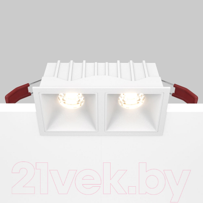Точечный светильник Maytoni Alfa LED DL043-02-10W3K-SQ-W