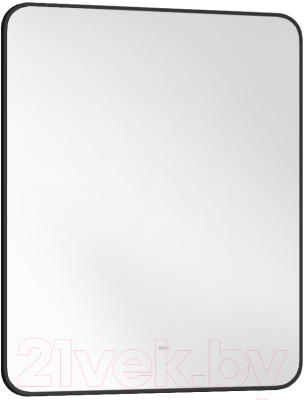 Зеркало Belux Неман Эко В 70x90 (19, принт черный матовый)