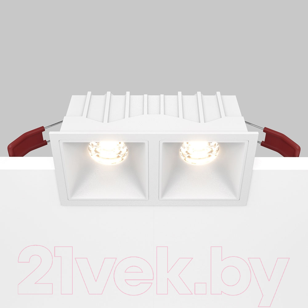 Точечный светильник Maytoni Alfa LED DL043-02-10W3K-D-SQ-W — фото 2
